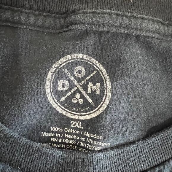 Dom Oversized White Tiger Animal Face Graphic Tee - Picture 4 of 4